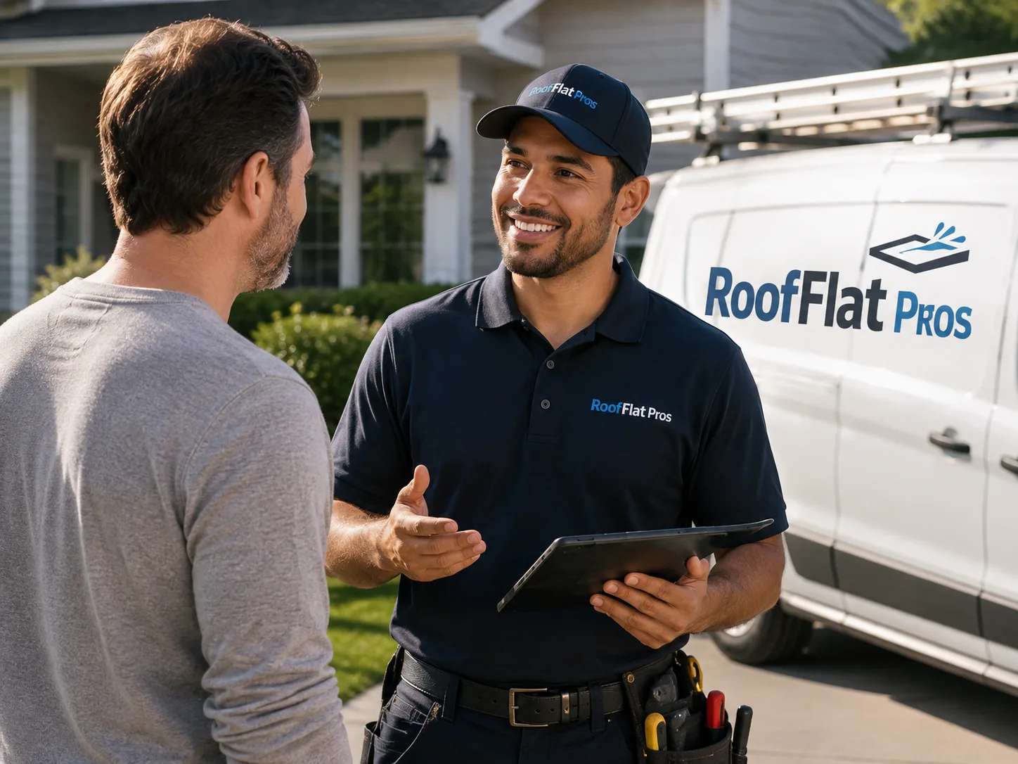 Flat Roof Leak Repair Happy, TX common questions